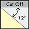 cut-off 12° / 遮光角12°